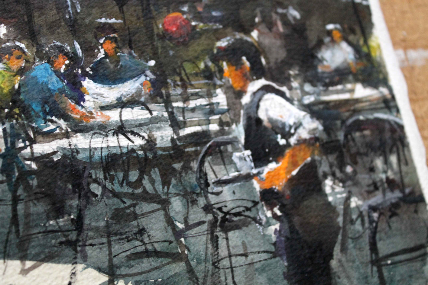 Sicilia Bella by Maximilian Damico |  Closeup View of Artwork 