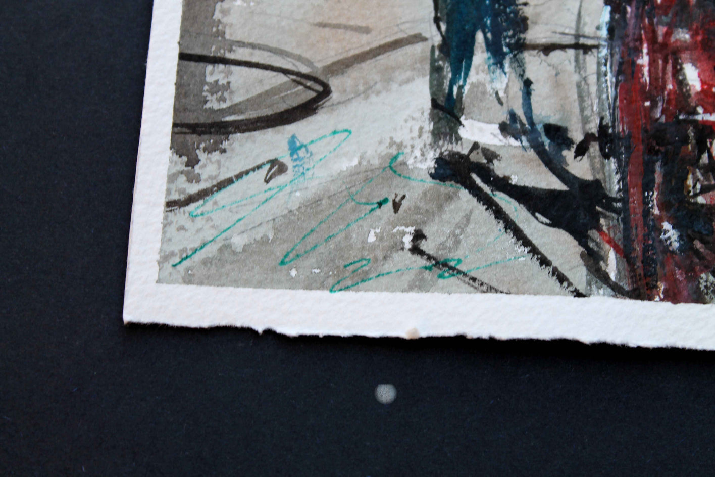 Sunday at Spanish Steps by Maximilian Damico |  Context View of Artwork 