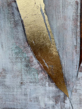 Original art for sale at UGallery.com | Respire I by Maya Malioutina | $2,200 | mixed media artwork | 40' h x 16' w | photo 4