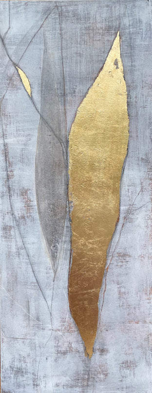 Original art for sale at UGallery.com | Respire II by Maya Malioutina | $2,200 | mixed media artwork | 40' h x 16' w | photo 1