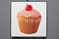 Original art for sale at UGallery.com | Cherry on Top by McGarren Flack | $1,100 | oil painting | 24' h x 24' w | thumbnail 3