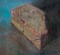 Original art for sale at UGallery.com | Chip on Shoulder by McGarren Flack | $550 | oil painting | 16' h x 20' w | thumbnail 4