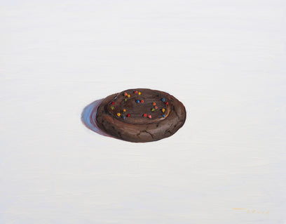 Chocolate Frosted Cookie by McGarren Flack | Artwork Main Image