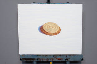 Original art for sale at UGallery.com | Frosted Snickerdoodle Cookie by McGarren Flack | $700 | oil painting | 16' h x 20' w | photo 3