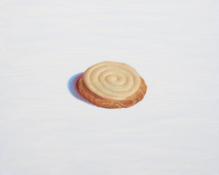 Original art for sale at UGallery.com | Frosted Snickerdoodle Cookie by McGarren Flack | $700 | oil painting | 16' h x 20' w | photo 1