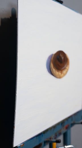 Twix Mix Cookie by McGarren Flack |  Side View of Artwork 