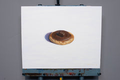 Original art for sale at UGallery.com | Twix Mix Cookie by McGarren Flack | $700 | oil painting | 16' h x 20' w | thumbnail 3