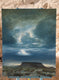 Original art for sale at UGallery.com | Volcano by McGarren Flack | $1,675 | oil painting | 30' h x 24' w | thumbnail 3