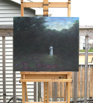 Woman in the Night Garden by Drew McSherry |  Context View of Artwork 