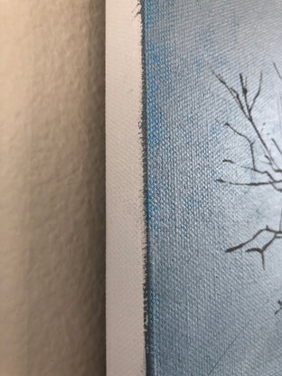Turquoise by Jesse Aldana |  Side View of Artwork 