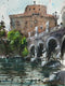 Original art for sale at UGallery.com | Castello Dell'Angelo by Maximilian Damico | $700 | watercolor painting | 15' h x 11' w | thumbnail 1
