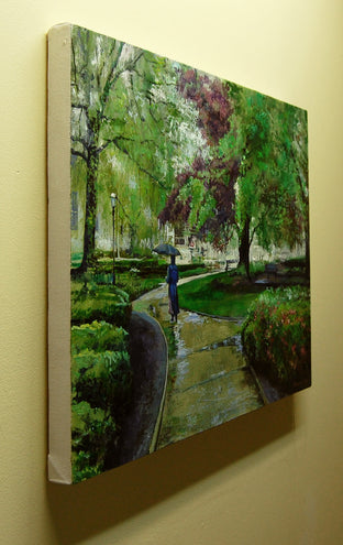 Meander on the Green by Onelio Marrero |  Side View of Artwork 