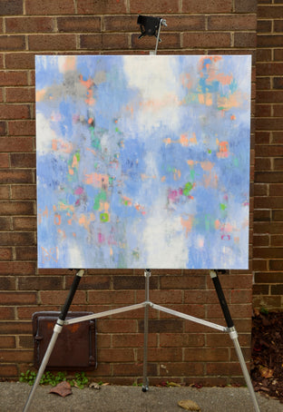 Original art for sale at UGallery.com | Meditation II by Natalie George | $1,100 | acrylic painting | 24' h x 24' w | photo 3