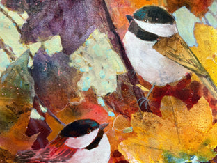 Autumn Jumble by Melissa Gannon |   Closeup View of Artwork 