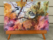 Original art for sale at UGallery.com | Layers and Caring by Melissa Gannon | $425 | mixed media artwork | 12.5' h x 18.5' w | thumbnail 3