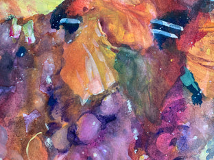 Magic & Grapes by Melissa Gannon |   Closeup View of Artwork 