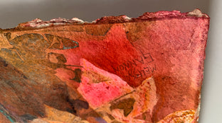 Original art for sale at UGallery.com | Queen of the Branch by Melissa Gannon | $750 | mixed media artwork | 14.5' h x 22.63' w | photo 2