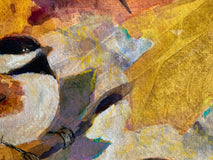 Original art for sale at UGallery.com | Queen of the Branch by Melissa Gannon | $750 | mixed media artwork | 14.5' h x 22.63' w | thumbnail 4
