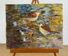 Original art for sale at UGallery.com | Thoughts of Spring by Melissa Gannon | $725 | mixed media artwork | 16' h x 20' w | thumbnail 3