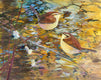 Original art for sale at UGallery.com | Thoughts of Spring by Melissa Gannon | $725 | mixed media artwork | 16' h x 20' w | thumbnail 1
