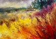Original art for sale at UGallery.com | Autumn Hues by Melissa Gannon | $325 | oil painting | 12' h x 16' w | thumbnail 1