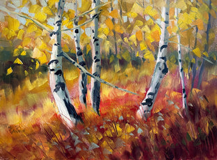 Original art for sale at UGallery.com | Dance! by Melissa Gannon | $325 | oil painting | 12' h x 16' w | photo 1