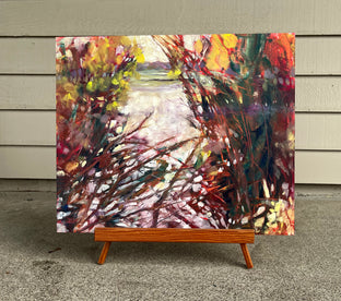 Original art for sale at UGallery.com | Peeking Through the Underbrush by Melissa Gannon | $900 | oil painting | 20' h x 24' w | photo 4