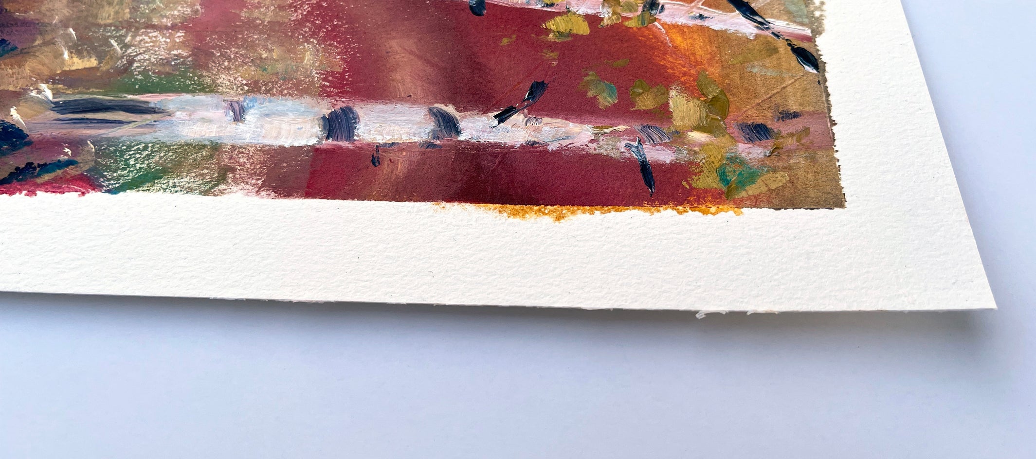 Spirit & Magic of Fall by Melissa Gannon |  Side View of Artwork 