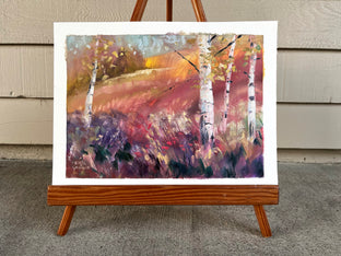 Original art for sale at UGallery.com | Spirit & Magic of Fall by Melissa Gannon | $325 | oil painting | 12' h x 16' w | photo 3