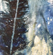 Original art for sale at UGallery.com | Indigo Forest by Mena Malgavkar | $725 | acrylic painting | 33' h x 26' w | thumbnail 4