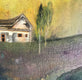 Original art for sale at UGallery.com | Uncle's House by Mena Malgavkar | $525 | mixed media artwork | 11' h x 11' w | thumbnail 4