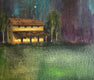 Original art for sale at UGallery.com | Yellow Farm by Mena Malgavkar | $525 | acrylic painting | 11' h x 9.5' w | thumbnail 4