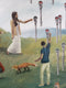 Original art for sale at UGallery.com | Feeding by Michael Wedge | $500 | oil painting | 18' h x 14' w | thumbnail 4