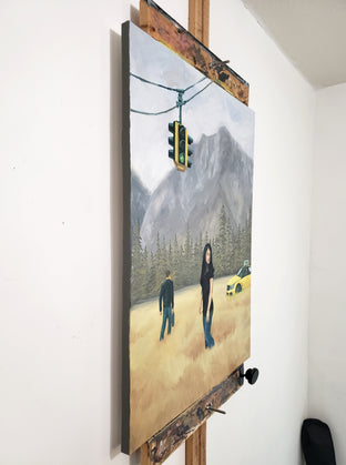 Original art for sale at UGallery.com | Getaway by Michael Wedge | $875 | oil painting | 28' h x 22' w | photo 2