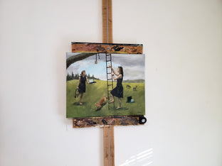 Installation by Michael Wedge |  Side View of Artwork 