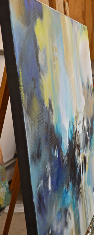 Original art for sale at UGallery.com | Midnight Blues ll by DL Watson | $3,525 | acrylic painting | 40' h x 40' w | photo 2