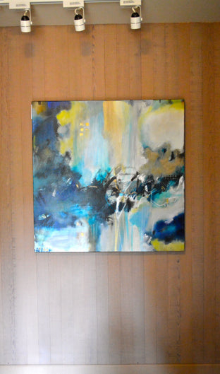 Original art for sale at UGallery.com | Midnight Blues ll by DL Watson | $3,525 | acrylic painting | 40' h x 40' w | photo 3
