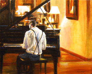 Original art for sale at UGallery.com | Minor Key by Onelio Marrero | $900 | oil painting | 16' h x 20' w | photo 1