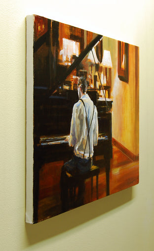 Original art for sale at UGallery.com | Minor Key by Onelio Marrero | $900 | oil painting | 16' h x 20' w | photo 2