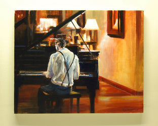 Original art for sale at UGallery.com | Minor Key by Onelio Marrero | $900 | oil painting | 16' h x 20' w | photo 3