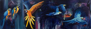 Original art for sale at UGallery.com | A New Kingdom by Miranda Gamel | $1,175 | oil painting | 12' h x 30' w | photo 1