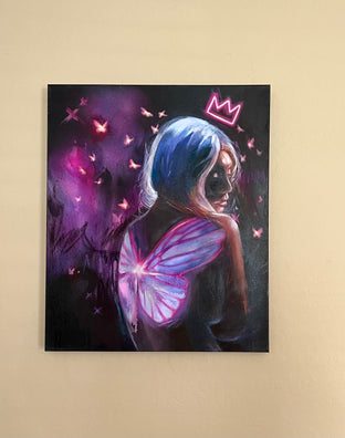 Original art for sale at UGallery.com | Her Transformation by Miranda Gamel | $2,325 | oil painting | 30' h x 24' w | photo 3