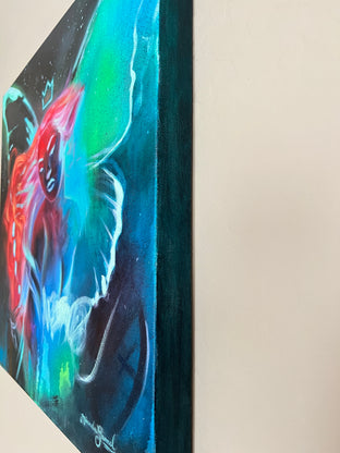 Nebula by Miranda Gamel |  Side View of Artwork 
