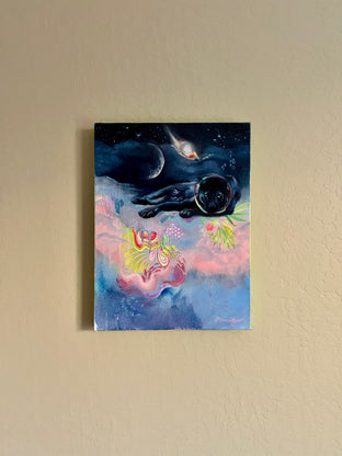 Original art for sale at UGallery.com | Out of This World by Miranda Gamel | $650 | oil painting | 16' h x 12' w | photo 3
