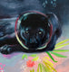 Original art for sale at UGallery.com | Out of This World by Miranda Gamel | $650 | oil painting | 16' h x 12' w | thumbnail 4