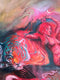 Original art for sale at UGallery.com | These Boots by Miranda Gamel | $1,550 | oil painting | 20' h x 20' w | thumbnail 4