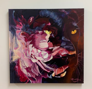 Original art for sale at UGallery.com | Voyager by Miranda Gamel | $1,850 | oil painting | 24' h x 24' w | photo 3