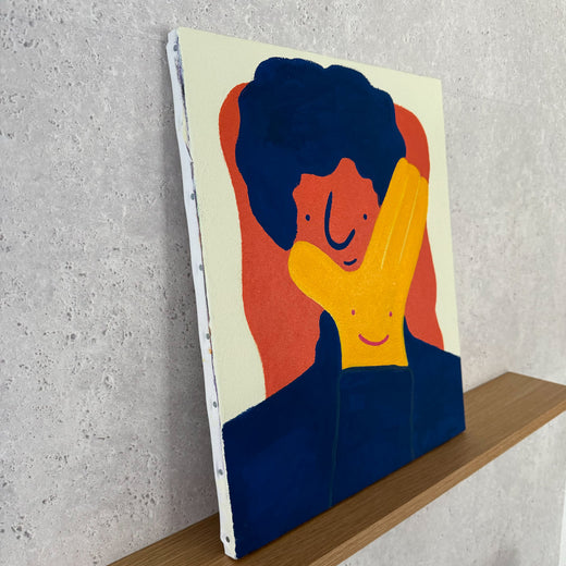 No. 1 by Misato Nakajima |  Side View of Artwork 