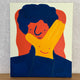 Original art for sale at UGallery.com | No. 1 by Misato Nakajima | $975 | acrylic painting | 17' h x 14' w | thumbnail 3