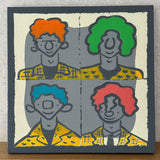 Original art for sale at UGallery.com | No. 10 by Misato Nakajima | $1,225 | acrylic painting | 17' h x 17' w | thumbnail 3